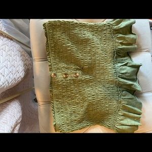 Green tube top